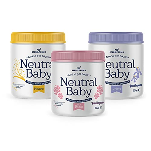 Neutral Baby es almidón de arroz en polvo, para un baño suave y hermoso. Para el cuidado y la limpieza de la piel delicada y sensible desde el nacimiento. (rosa)