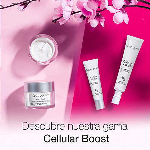 Neutrogena Cellular Boost Crema de Noche Regeneradora Anti-Edad con Vitamina C, para la Cara y el Cuello, 50 ml