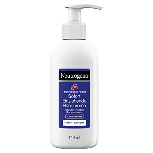 Neutrogena Crema De Manos De Rápida Absorción - 2 Recipientes De 140 ml.