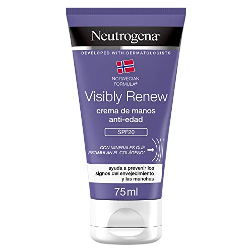 Neutrogena Crema de manos elasticidad intensa spf 20, fórmula Noruega, 75 ml