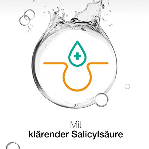 Neutrogena Limpiador facial antiespinillas, limpiador diario con ácido salicílico para pieles con impurezas, sin aceite, 200 ml