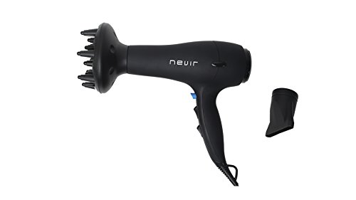 Nevir NVR-2202 S-ION - Secador para cabello, 2200 W, iónico, 3 temperaturas