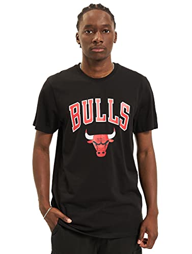 New Era Chicago Bulls Blk Camiseta de Béisbol, Sin género, Multicolor, XL