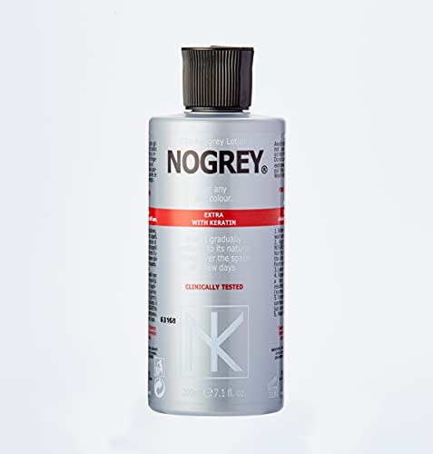 Nicky Chini® Nogrey - Loción para eliminar el pelo gris, 200 ml, extra con keratina