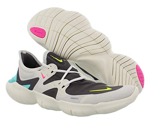 Nike Wmns Free RN 5.0, Zapatillas de Atletismo Mujer, Multicolor (Sail/Volt/Thunder Grey/Aurora Green 000), 38 EU