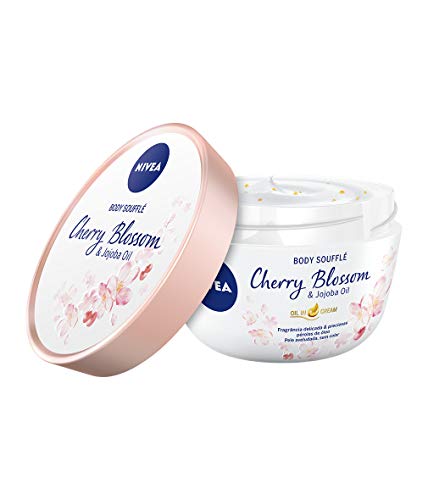 Nivea Body Soufflé Flor de Cerezo & Aceite de Jojoba 200 ml - Pack de 12