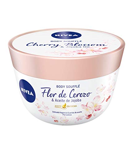 Nivea Body Soufflé Flor de Cerezo & Aceite de Jojoba 200 ml - Pack de 12