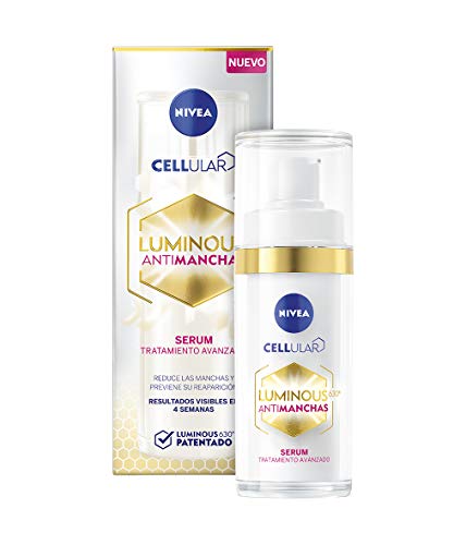 NIVEA Cellular LUMINOUS 630 Antimanchas Crema de Día FP50 + Antimanchas Sérum Tratamiento Avanzado 