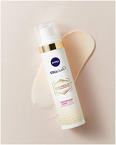 NIVEA Cellular LUMINOUS630 - Crema de día antimanchas de pigmentación (40 ml), fluida antimanchas de pigmentación con FPS 50, crema de día para una piel uniforme