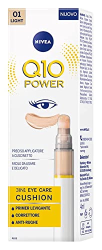 Nivea - Corrector de ojos Q10 Cushion Light 4 ml – 4 ml.