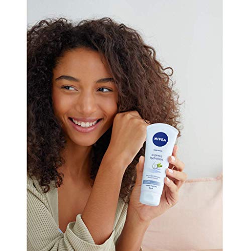 Nivea Crema Manos Hidratante Express con minerales marinos – 6 Paquetes de 100 ml – Total: 600 ml