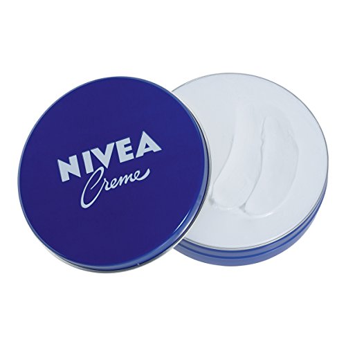 NIVEA Creme (1 x 250 ml), crema hidratante corporal y facial para toda la familia, crema universal para una piel suave e hidratada, crema multiusos