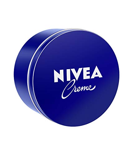 NIVEA Creme (1 x 250 ml), crema hidratante corporal y facial para toda la familia, crema universal para una piel suave e hidratada, crema multiusos