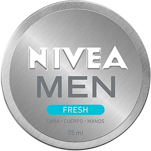 NIVEA MEN Sensitive Gel de afeitar para piel sensible + NIVEA MEN Sensitive Bálsamo After Shave + NIVEA MEN Fresh (1 x 75 ml), gel hidratante facial y corporal