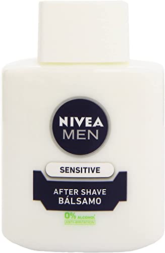 NIVEA MEN Sensitive Gel de afeitar para piel sensible + NIVEA MEN Sensitive Bálsamo After Shave + NIVEA MEN Fresh (1 x 75 ml), gel hidratante facial y corporal