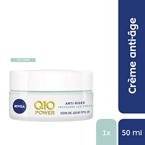 Nivea Q10 + Anti-Arrugas Crema de día de textura ligera Normales y Mixtas 50ml