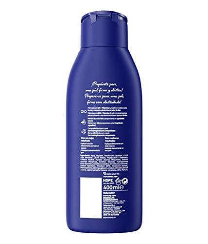 Nivea Q10 Loción Corporal Reafirmante, Piel Seca, 400ml