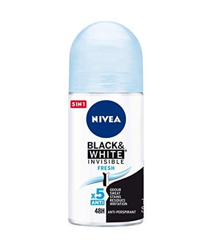 NIVEA Roll-on Invisible For Black & White Fresh - 50 ml