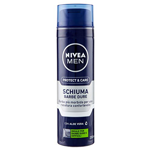 NIVEA Sch.barba barbe dure blu 200 ml. - Las espumas y cremas de afeitar