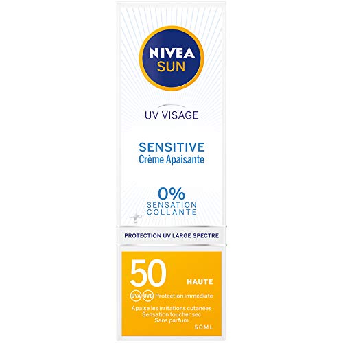 Nivea sun crema facial sensitive FPS 50 50 ml