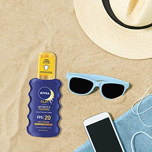 Nivea Sun Protege&Hidrata Spray Spf20 200 Ml - 200 Mililitros