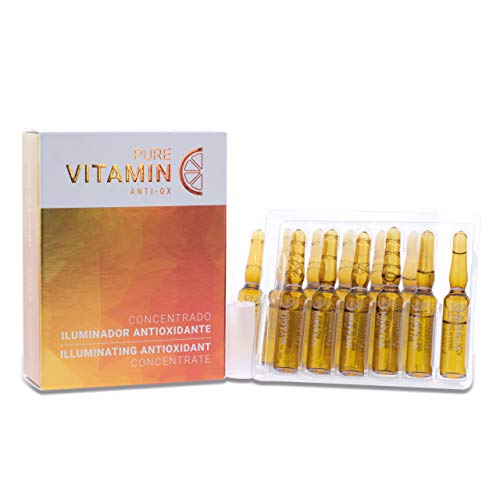 Noche Y Día Concentrado Iluminador Antioxidante Con Vitamina C - Pure Vitamin Anti-Ox 12 Ampollas x 2 Mililitro