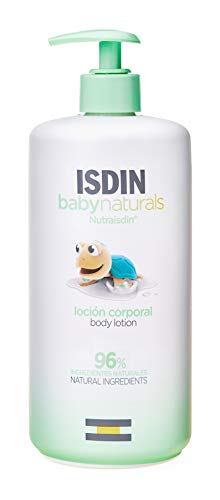 NutraISDIN Baby Naturals Loción Hidratante Corporal para Bebé con Un 96% de Ingredientes de Origen Natural, 750 Mililitros