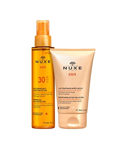 Nuxe sun huile bronzante spf30 150ml + after sun 100ml