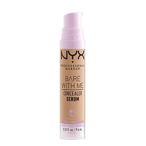 NYX Professional Makeup Bare With Me Serum Corrector, Natural, Cobertura Media, Medium, 9,6ml