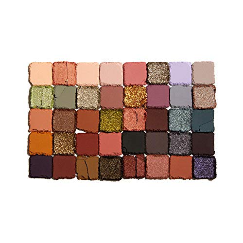 NYX Professional Makeup Paleta de sombras de ojos Ultimate Shadow Palette, Pigmentos compactos, 40 tonos mates, satinados y metalizados, Tono: Utopia