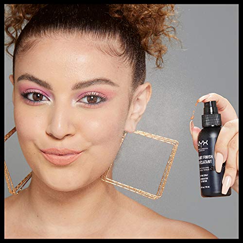 NYX Professional Makeup Spray fijador Makeup Setting Spray, Larga duración, Ligero, Fórmula vegana, Acabado radiante, 50 ml