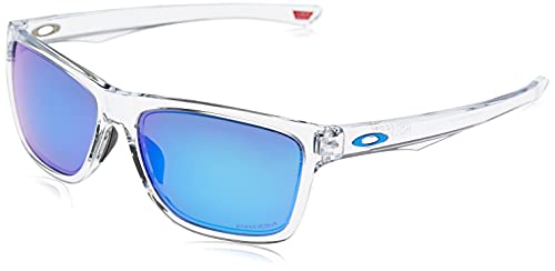 Oakley 0OO9334 Gafas de Sol, Polished Clear, 57 para Hombre