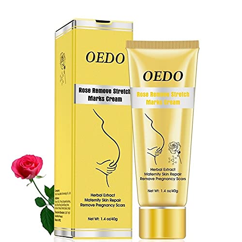 OEDO Crema para eliminar estrías embarazo, nutrición hidratación, antiarrugas, de la piel Reparación,