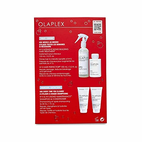 OLAPLEX PACK NAVIDAD HAIR RESCUE KIT N0 + N3 + N4 + N5