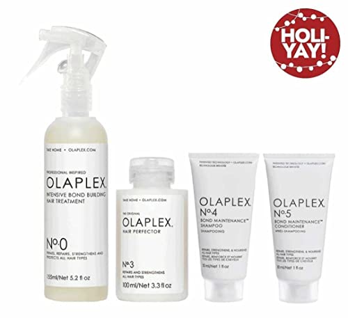 OLAPLEX PACK NAVIDAD HAIR RESCUE KIT N0 + N3 + N4 + N5