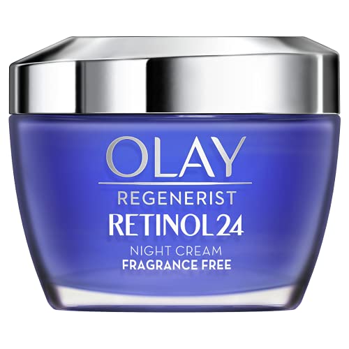 Olay Regenerist Retinol 24 Crema Hidratante De Noche Con Retinol, Sin Fragancia, 50 ml