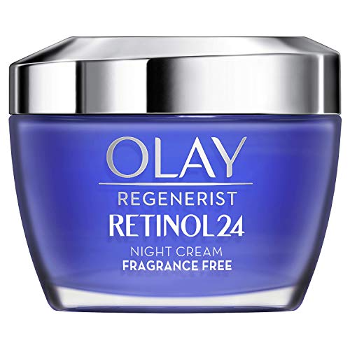 Olay Regenerist Retinol 24 Crema Hidratante de Noche con Retinol y Olay Regenerist Collagen Peptide24 Crema De Día Sin Perfume, Pack x 2 Uds, Piel Fuerte Y Luminosa En 14 Días, 100 ml