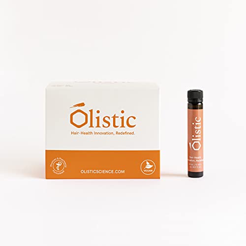 Olistic for WOMEN - 28 Ampollas de Tratamiento Anticaída Cabello para Mujer - Fortalece las Fibras Capilares y ayuda a prevenir la Caída de Pelo - 100% Natural, Vegano, Sin gluten y GMO Free