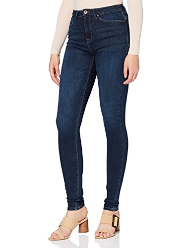 Only Onlpaola HW SK Dnm Jeans Azgz878 Noos Vaqueros Skinny, Azul (Dark Blue Denim), W29/L34 (Talla del Fabricante: Medium) para Mujer