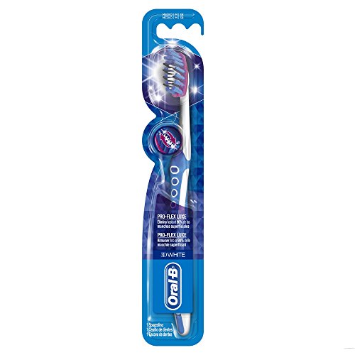 Oral-B 3D White Luxe Pro-Flex Cepillo De Dientes, Manual, Medio