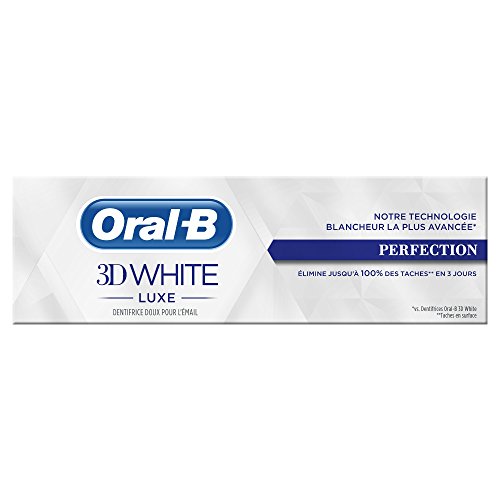 Oral-B - Dentífrico 3D perfección blanca Luxe - 75ml - Lote de 2