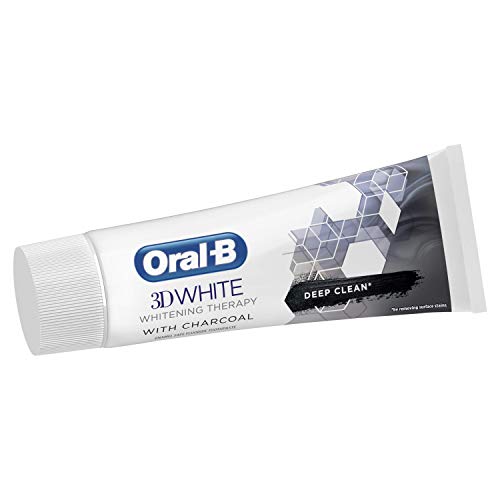 Oral-B Manual 3d White Blanqueamiento Terapia Pasta De Dientes Limpiadora Intensa, Multi, Menta, 75 ml