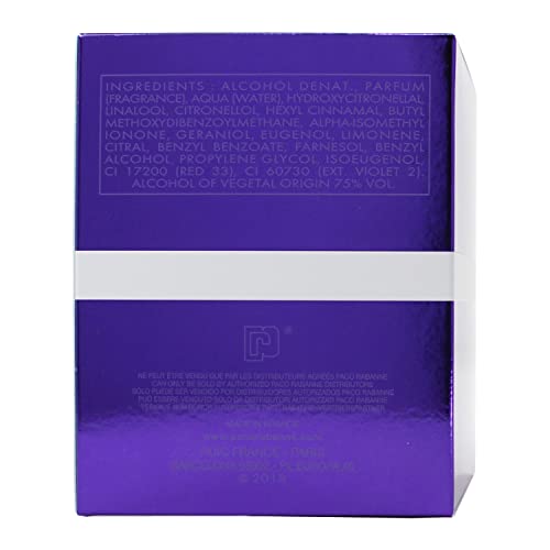 PACO RABANNE Ultra violet edp spray 2.7 onzas