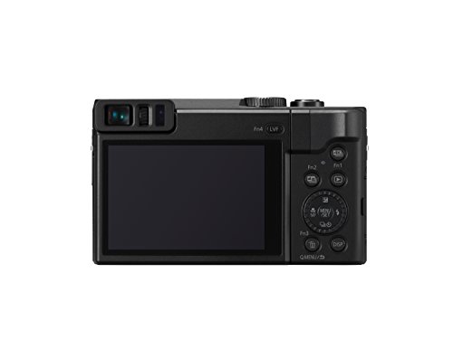 Panasonic Lumix DC-TZ90EG-K Cámara Compacta de 20,3 MP (Super Zoom, 10fps, Objetivo F3.3-F6.4 de 24-720mm, Zoom de 30X, Pantalla Abatible, 4K, Wifi, RAW, HDMI) Negro