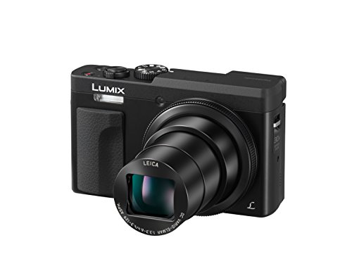 Panasonic Lumix DC-TZ90EG-K Cámara Compacta de 20,3 MP (Super Zoom, 10fps, Objetivo F3.3-F6.4 de 24-720mm, Zoom de 30X, Pantalla Abatible, 4K, Wifi, RAW, HDMI) Negro