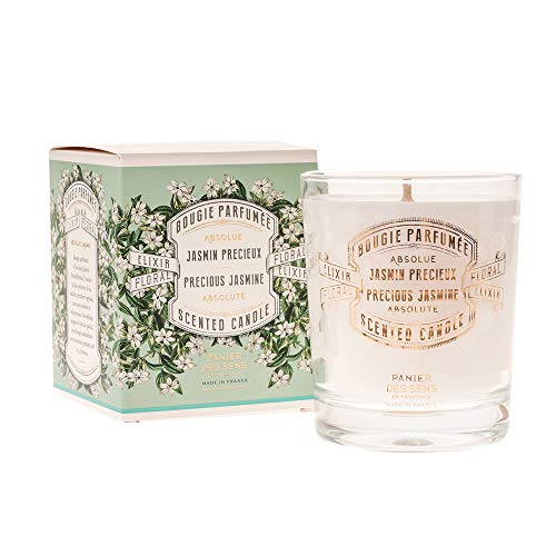 panier des Sens en Provence, vela perfumada Jazmín, 180 G