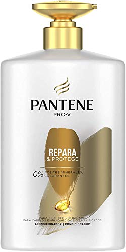 Pantene Pro-V Repara & Protege Acondicionador, Combate al Instante los Signos del Daño, 1000 ml + Pantene Pro-V Repara & Protege Champú, Combate al Instante los Signos del Daño, Negro, 1000 ml