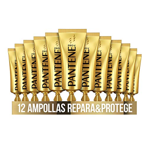 Pantene Pro-V Repara & Protege Tratamiento Intensivo En Ampollas Rescate Para Pelo Dañado 12 x 15 ml