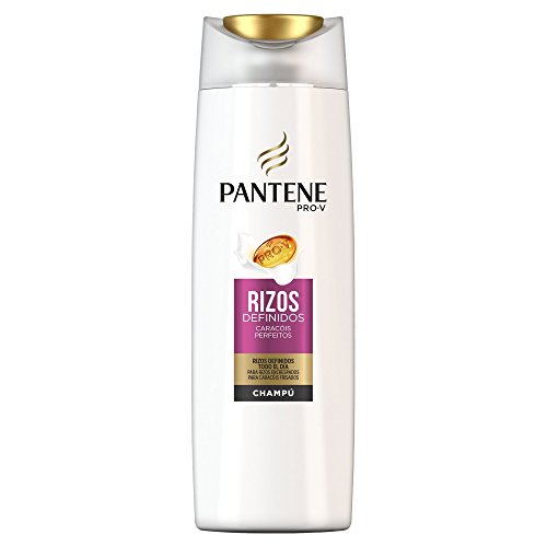 Pantene Pro-V Rizos Definidos Champú, Para Rizos Brillantes y Flexibles Pack de 4 x 360 ml