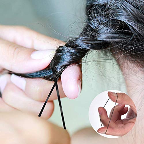 Paquete de Bandas de Cabello Elásticas de 1000 Piezas Bandas de Goma Trenzadas Suaves para Cabello de Niños, Peinado de Novia, Rastas Pequeñas y Más (Negro)